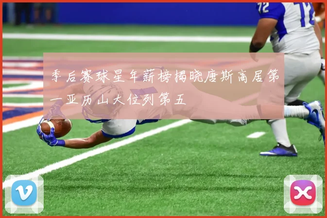 季后赛球星年薪榜揭晓唐斯高居第一亚历山大位列第五